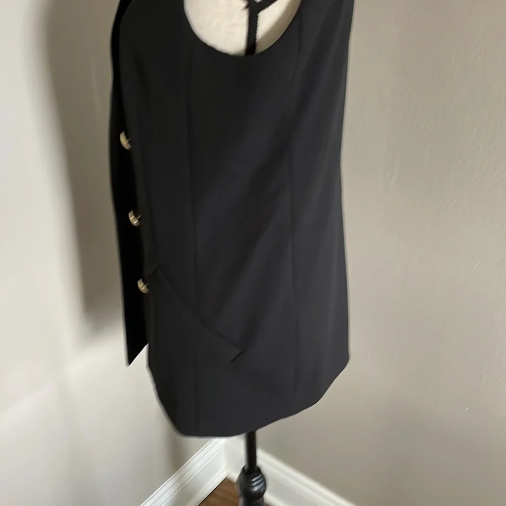 EXPRESS vest gold buttons - Picture 3 of 9